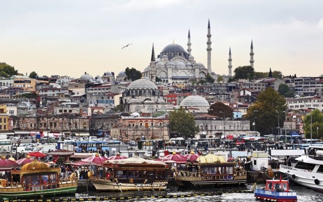 Blick auf Istanbul