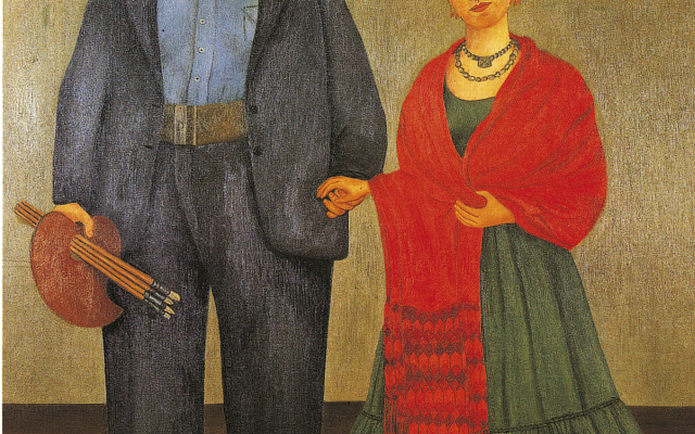 Diego Rivera und Frida Kahlo, Gemälde Fr. Kahlo 1931
