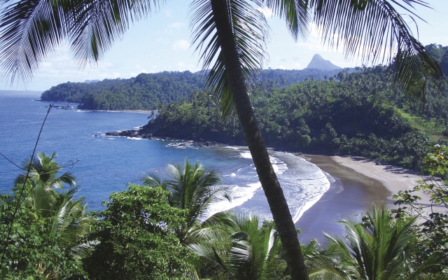 Traumhafte Ausblicke auf São Tomé