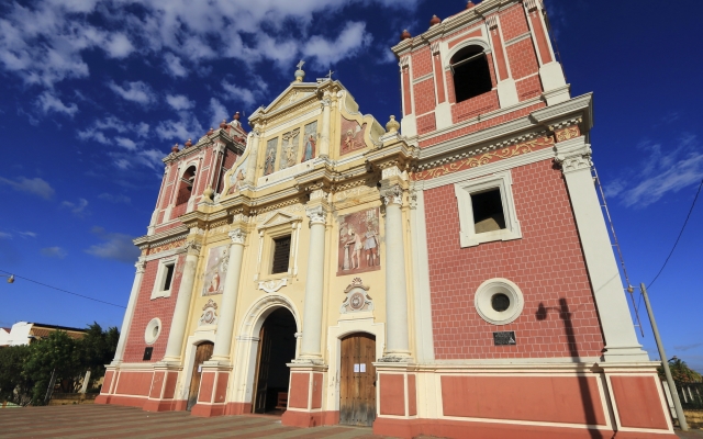 El Calvario Kirche im Zentrum von León