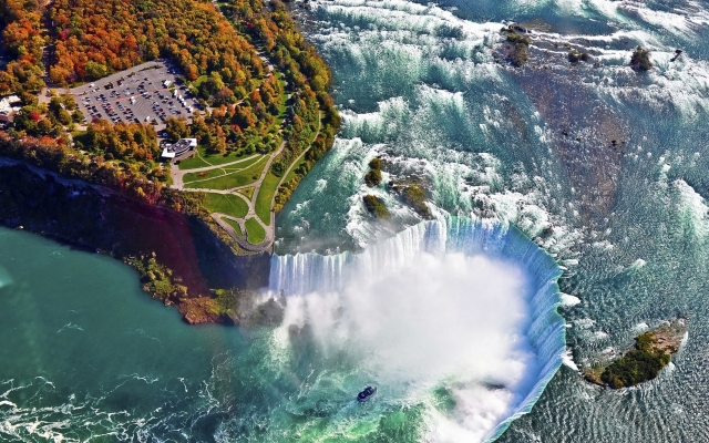 Die imposanten Niagarafälle