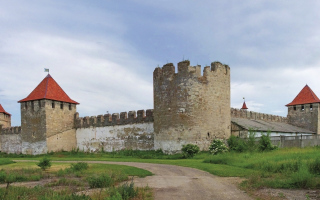 Die mächtige Festung von Tighina in Transnistrien