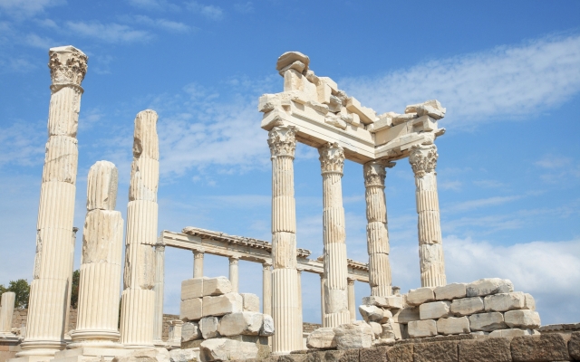 Trajan Tempel in Pergamon