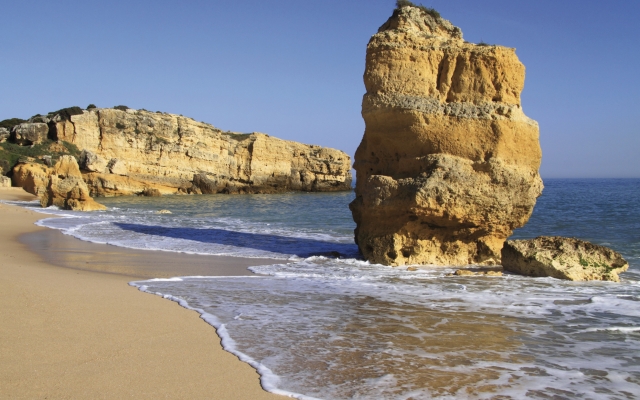 Felsformationen an Portugals Algarveküste