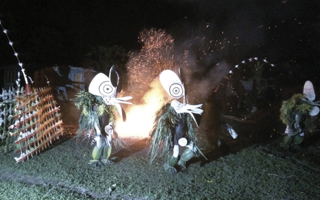Traditioneller Feuertanz, Rabaul
