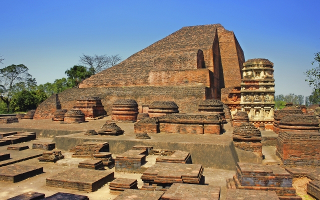 Ruinen in Nalanda