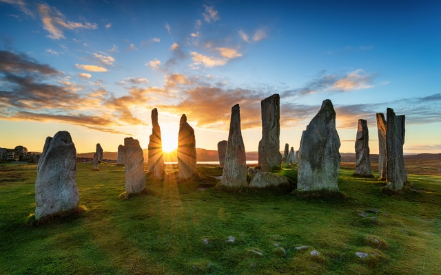Callanish Stones auf der Isle of Lewis