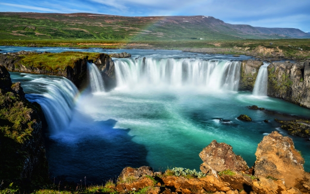 Goðafoss-Wasserfall auf Island