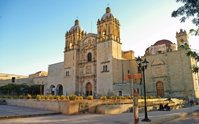 Kirche von Santo Domingo de Guzman in Oaxaca, Mexiko