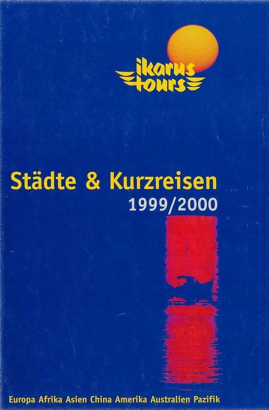 Städte- und Kurzreisen sind stark im Trend - wir bringen dazu einen ganzen Katalog heraus.