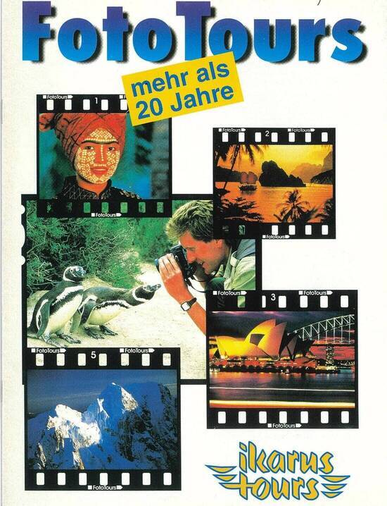 Unsere speziellen Fototouren werden erstmals in einer kleinen Sonderbroschüre veröffentlicht.