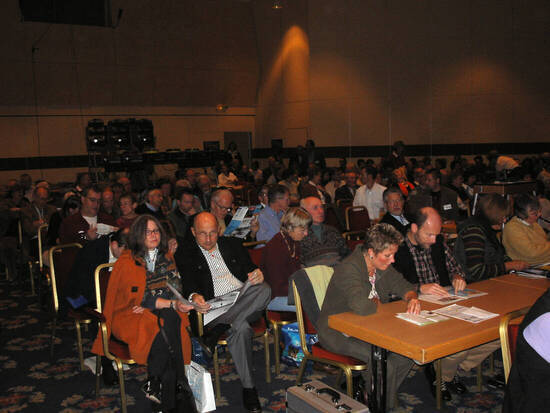 Unser "Passagiertreffen" im November 2004 mit vielen Kunden und interessierten Besuchern.