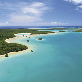 Upi, eine der schönen Buchten der Île des Pins 