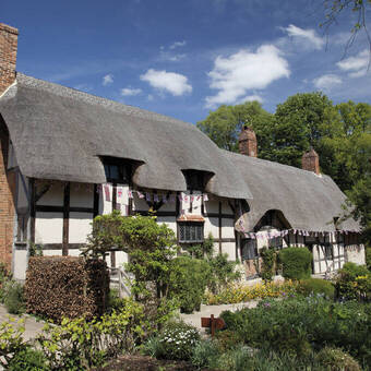Typisches Cottage in Südengland 