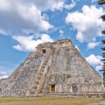 Uxmal: Pyramide des Zauberers 