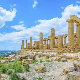 Juno-Tempel im Tal der Tempel, Agrigent 