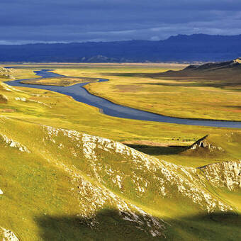 Landschaft von Tianshan Gebirge, Xinjinag   Saifeng Zhang 