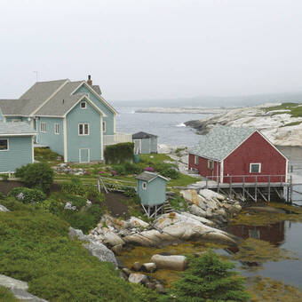 Beschauliches Fischerdorf bei Peggy´s Cove 
