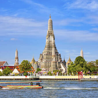 Wat Arun Tempel, Bangkok 