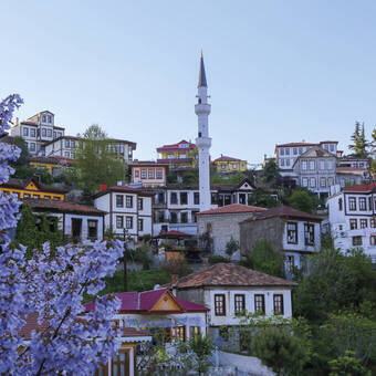 Stadtpanorama von Trabzon 