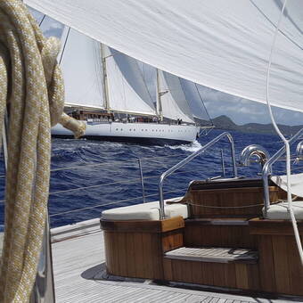 Rhea Deck © Sailing-Classics