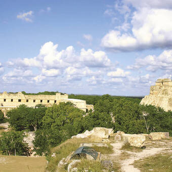 Uxmal, eindrucksvolles Zeugnis der Puuc-Architektur 