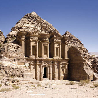 Das "Kloster" Ed Deir in Petra 