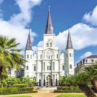 Die schöne Saint Louis Cathedral im French Quarter © Jörg Hackemann - Fotolia