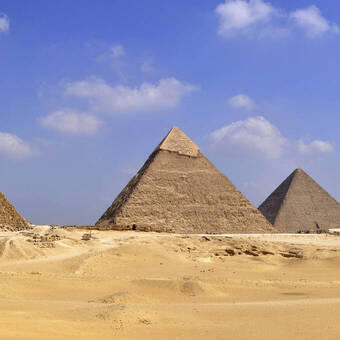 Die Pyramiden von Gizeh 