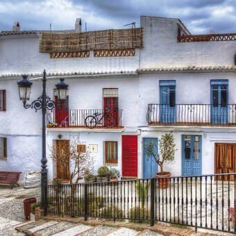 typisches Haus in den Alpujarras 