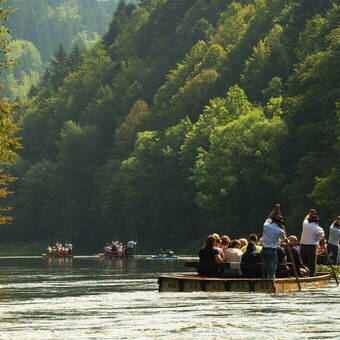 Holzflöße auf dem Dunajec-Fluss ©Kamil - stock.adobe.com