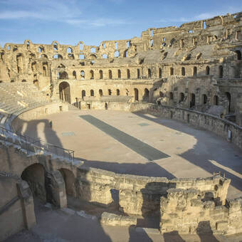 Das Amphitheater von El Djem 