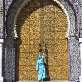 Haupttor des Königspalasts in Fez © Getty Images/iStockphoto