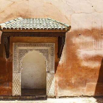 Saadischen Gräber in Marrakesch  