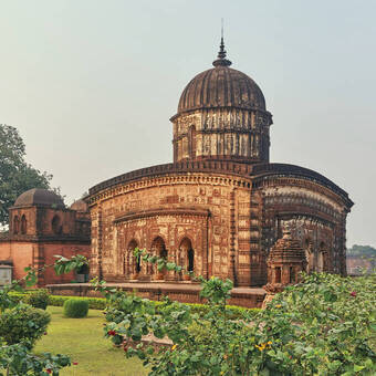 Terrakotta-Tempel, Bishnupur 