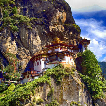 Kloster Taktshang im Königreich Bhutan ©nyiragongo - stock.adobe.com