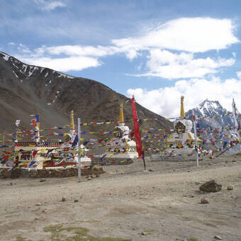 Der Kunzam-Pass, das Eingangstor von Spiti nach Lahaul 