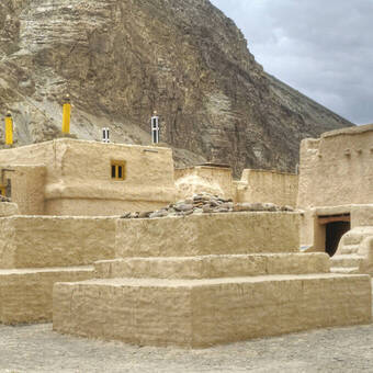 Das Kloster Tabo, Spiti 