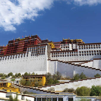 Der Potala-Palast in Lhasa 