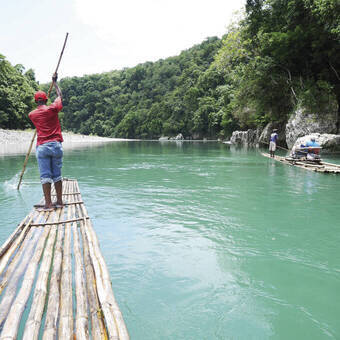 Floßfahrt auf dem Rio Grande  