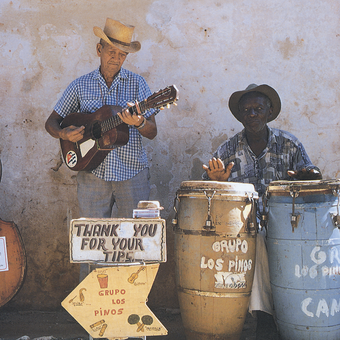 Musiker in Havanna 