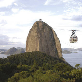 Blick auf den Zuckerhut, Rio de Janeiro 