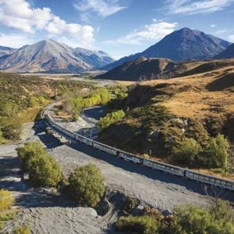 Mit dem TRANZ ALPINE über die Südinsel 