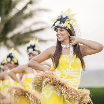 Polynesische Tänzerinnen 