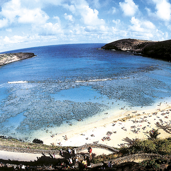 Hanauma Bay, ein überfluteter Krater und gutes Schnorchelrevier 