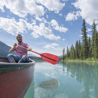 Unterwegs nahe der Guest Ranch 
