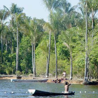 Fischer am Amazonas 
