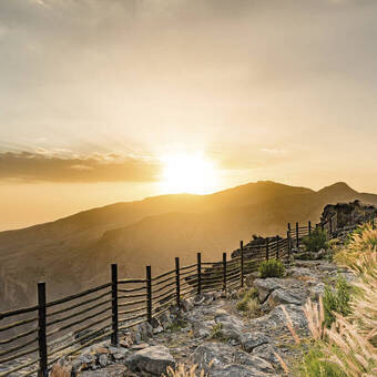 Ausblick im Jabal Akhdar Gebirge 