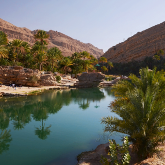 Wasserbecken Wadi Bani Khalid © Pavel Svoboda - Fotolia