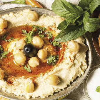 Lecker und beliebt, eine libanesische Mezze 